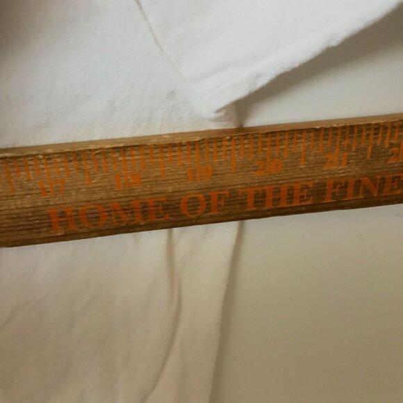 Vintage Autumn Elf T Shirt Fall Leaves Fruit of the Loom Graphic Tee USA White - Picture 8 of 14